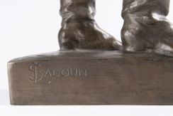 LADISLAV ŠALOUN 1870 - 1946 - SOCHA TYRŠE