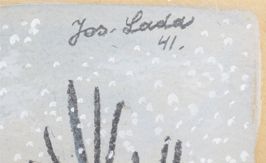 JOSEF LADA 1887 - 1957 - ZIMA