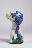MICHAEL POWOLNY 1871 - 1954 - PUTTO S MODRÝMI HROZNY - PODZIM