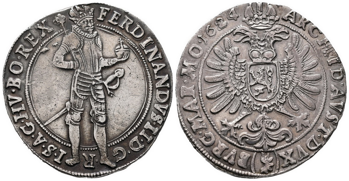 Ferdinand II., 1619 - 1637 (Mince dobrého zrna)