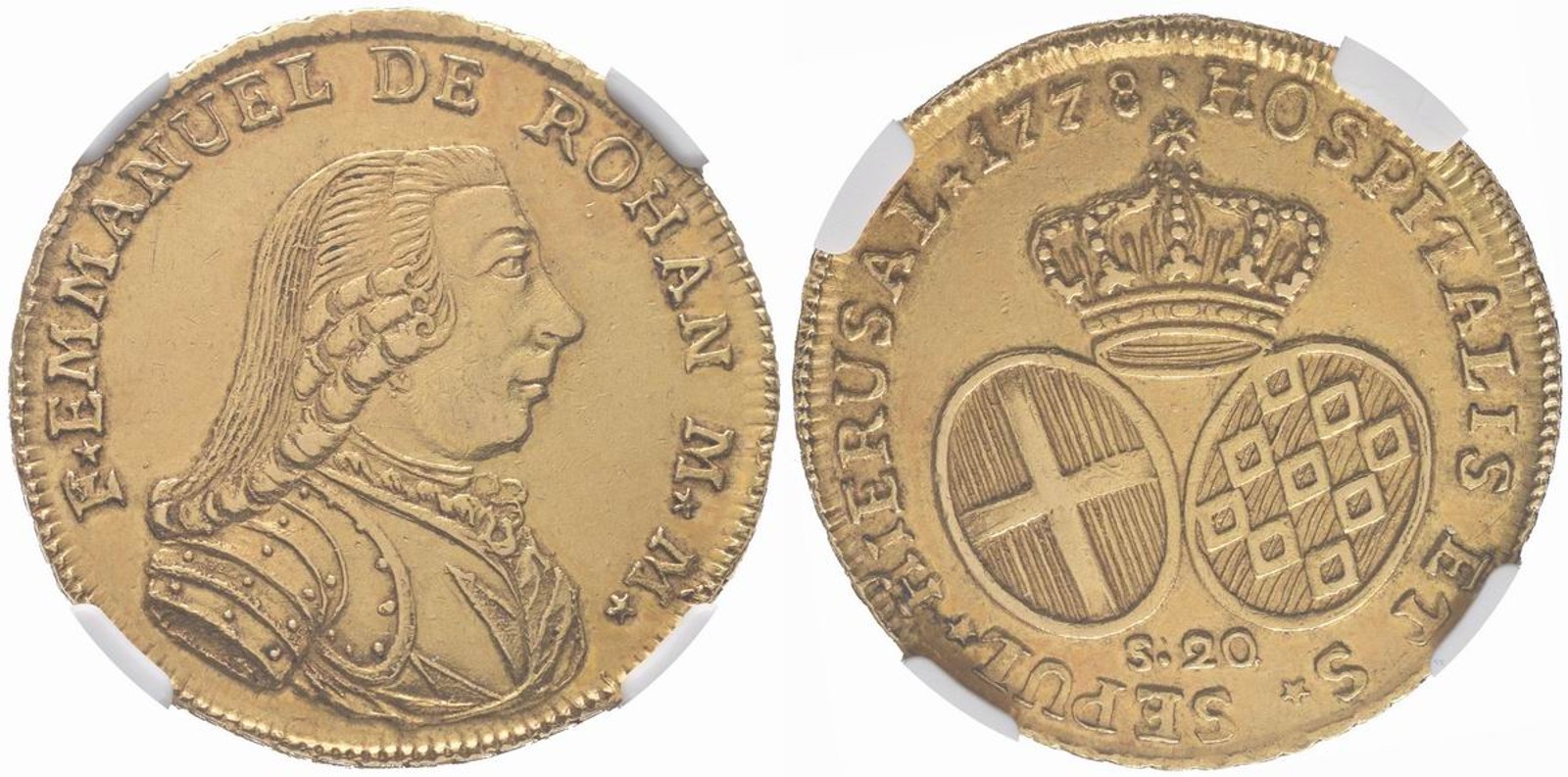 Malta - Řád Johanitů, Emmanuel de Rohan, 1775 - 1797