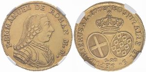 Malta - Řád Johanitů, Emmanuel de Rohan, 1775 - 1797