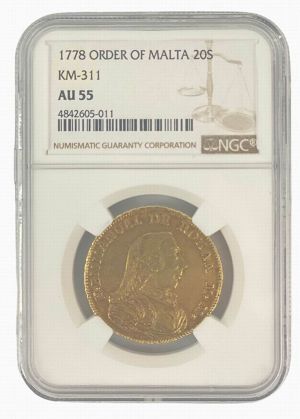 Malta - Řád Johanitů, Emmanuel de Rohan, 1775 - 1797