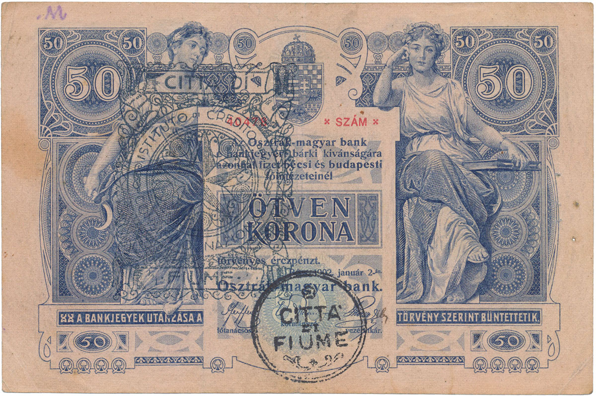 Razítkované R-U bankovky na Balkáně 1919-1921