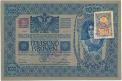 Razítkované R-U bankovky na Balkáně 1919-1921