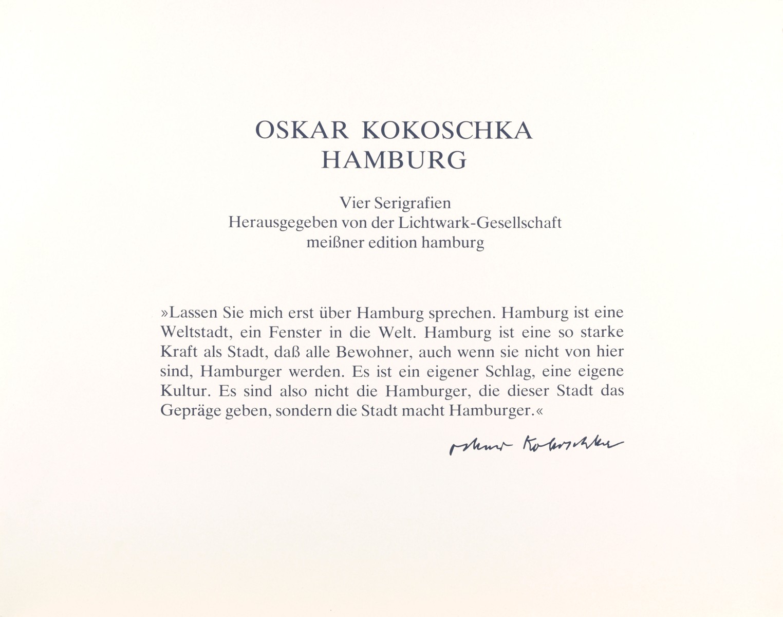 Oskar Kokoschka