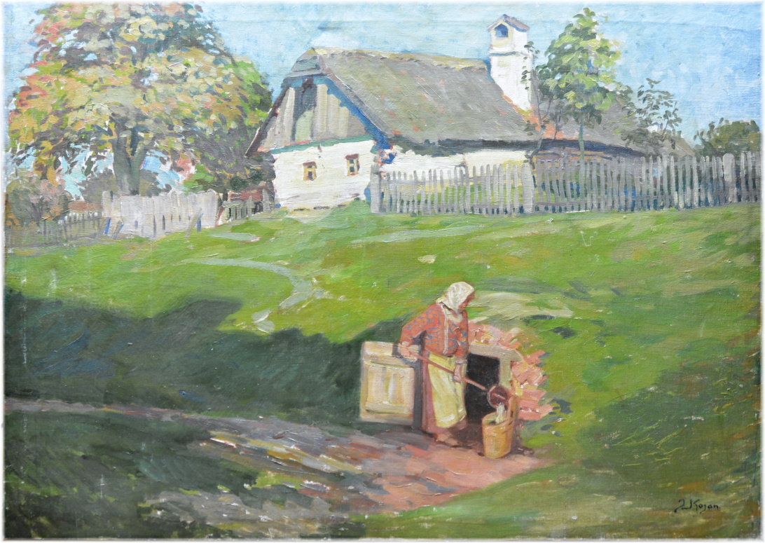 Kojan Jan (1886 - 1951), U studny