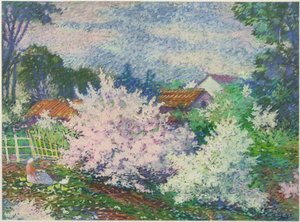 Holeček Stanislav (1900 - 1976), Kvetoucí zahrada