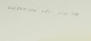 Born Adolf (1930 - 2016), Alegorický vůz, 1994 