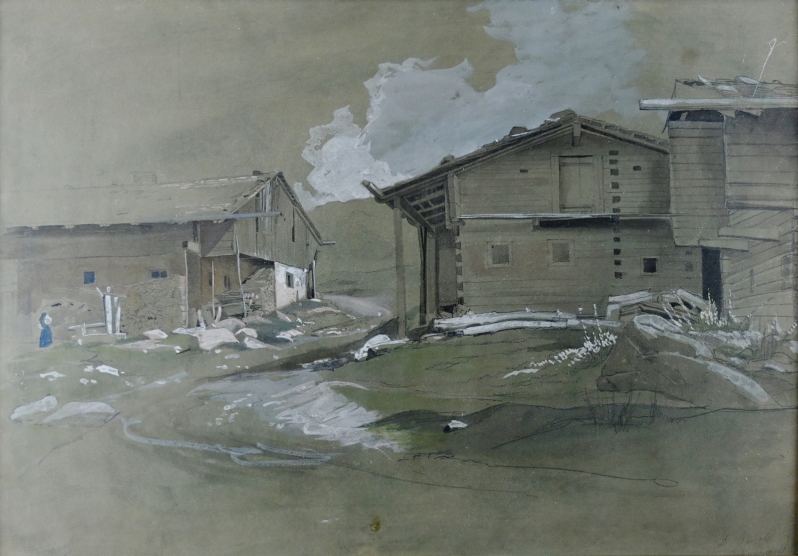 Havránek Bedřich (1821 - 1899), Svatý Osvald, Český les