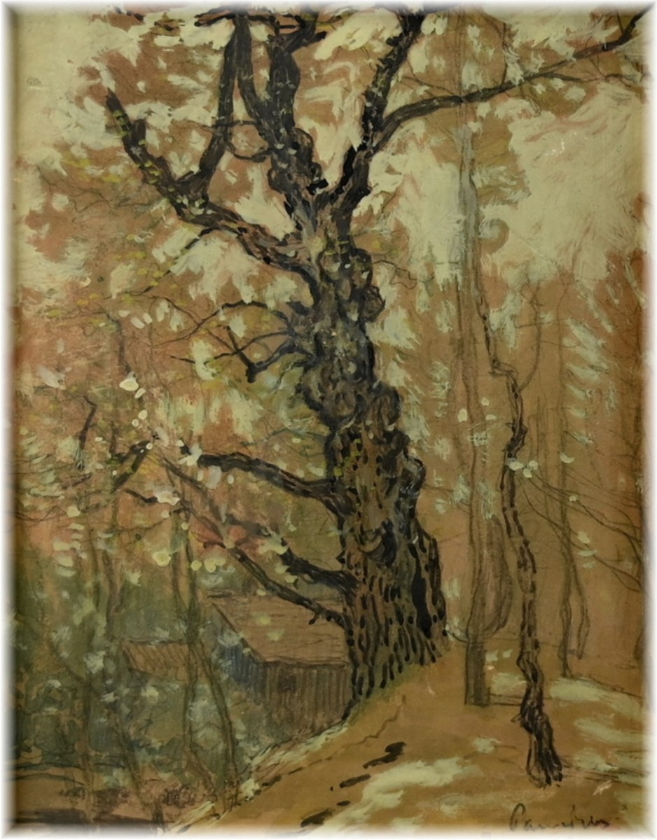 Panuška Jaroslav (1872 - 1958), Starý dub