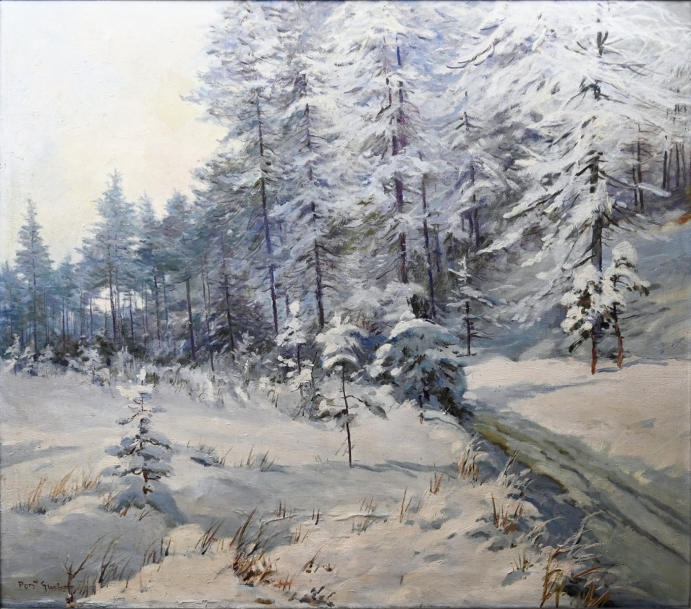 Porš Gustav (1888 - 1955), Zimní cesta