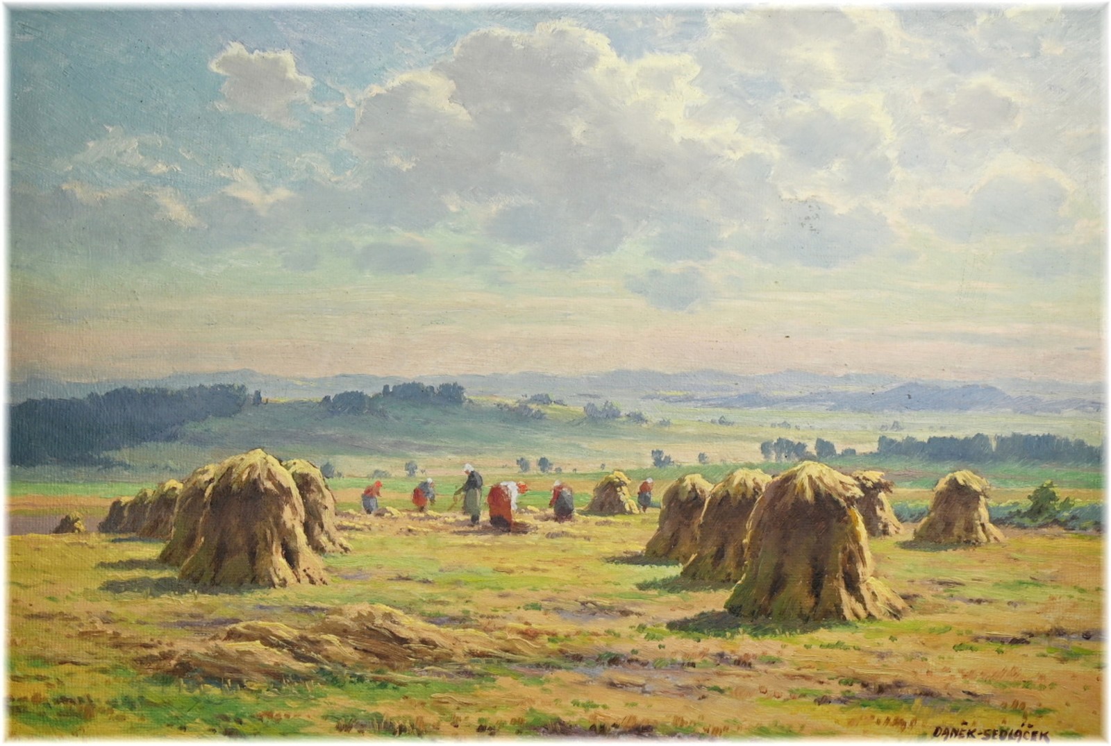 Daněk Sedláček (1892 - 1974), František, O žních