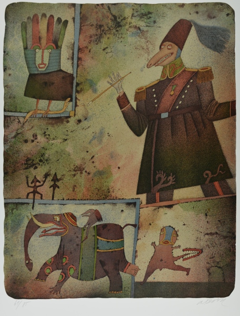 Born Adolf, Orientální kouzelník a jeho rekvizity, 1992