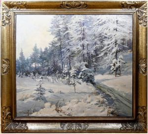 Porš Gustav (1888 - 1955), Zimní cesta