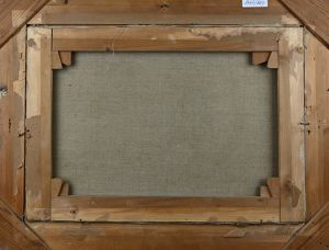 Cína Jelínek František (1882 - 1961), Na hrázi rybníka