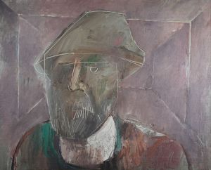Miroslav Roštínský (1927 - 2005) - Muž v klobouku