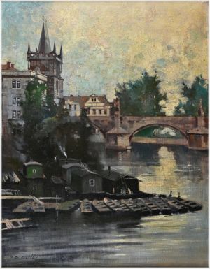 Pospíšil Jan B. (1898 - 1968), Pod Karlovým mostem