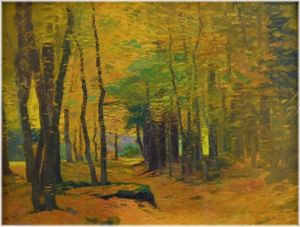 Havelka Roman (1877–1950), Podzimní lesní cesta