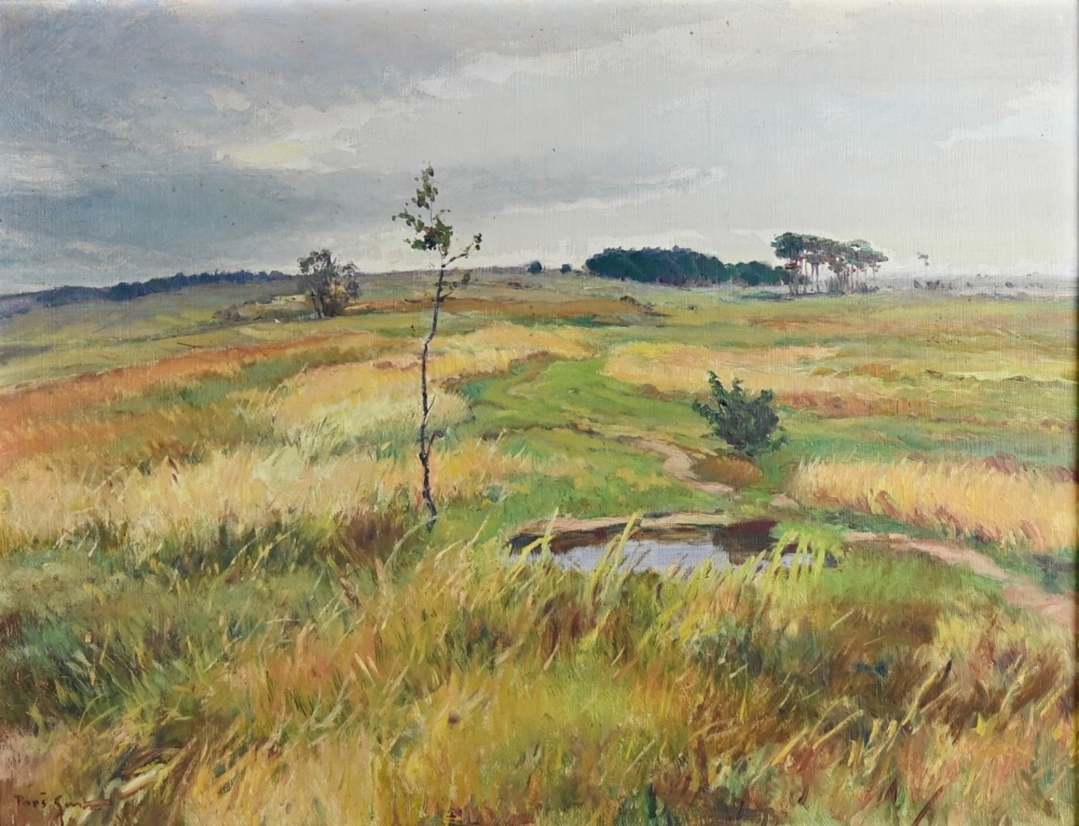 Porš Gustav (1888 - 1955), Podzimní louky