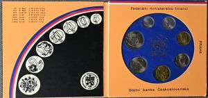 ČSSR, Sada oběžných mincí 1987
