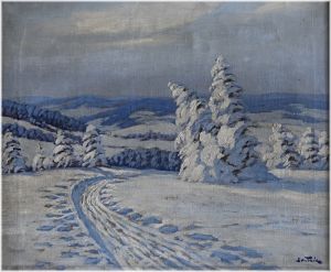 Špitnik Ladislav (1901 - ?), Zima v Krkonoších