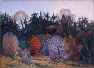 Gruber Ivan (1929 - 2015), Podzimní les
