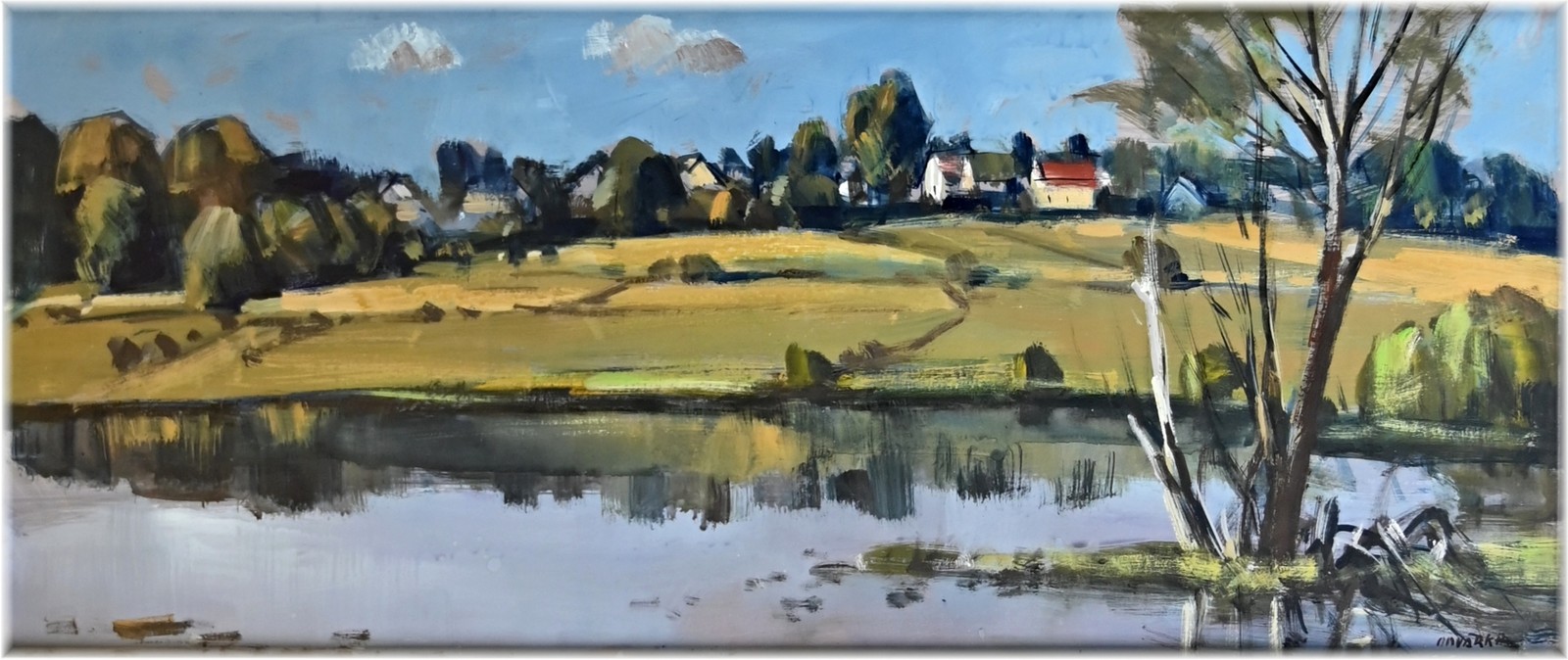 Odvárka Jan (1943 - ) Za rybníkem