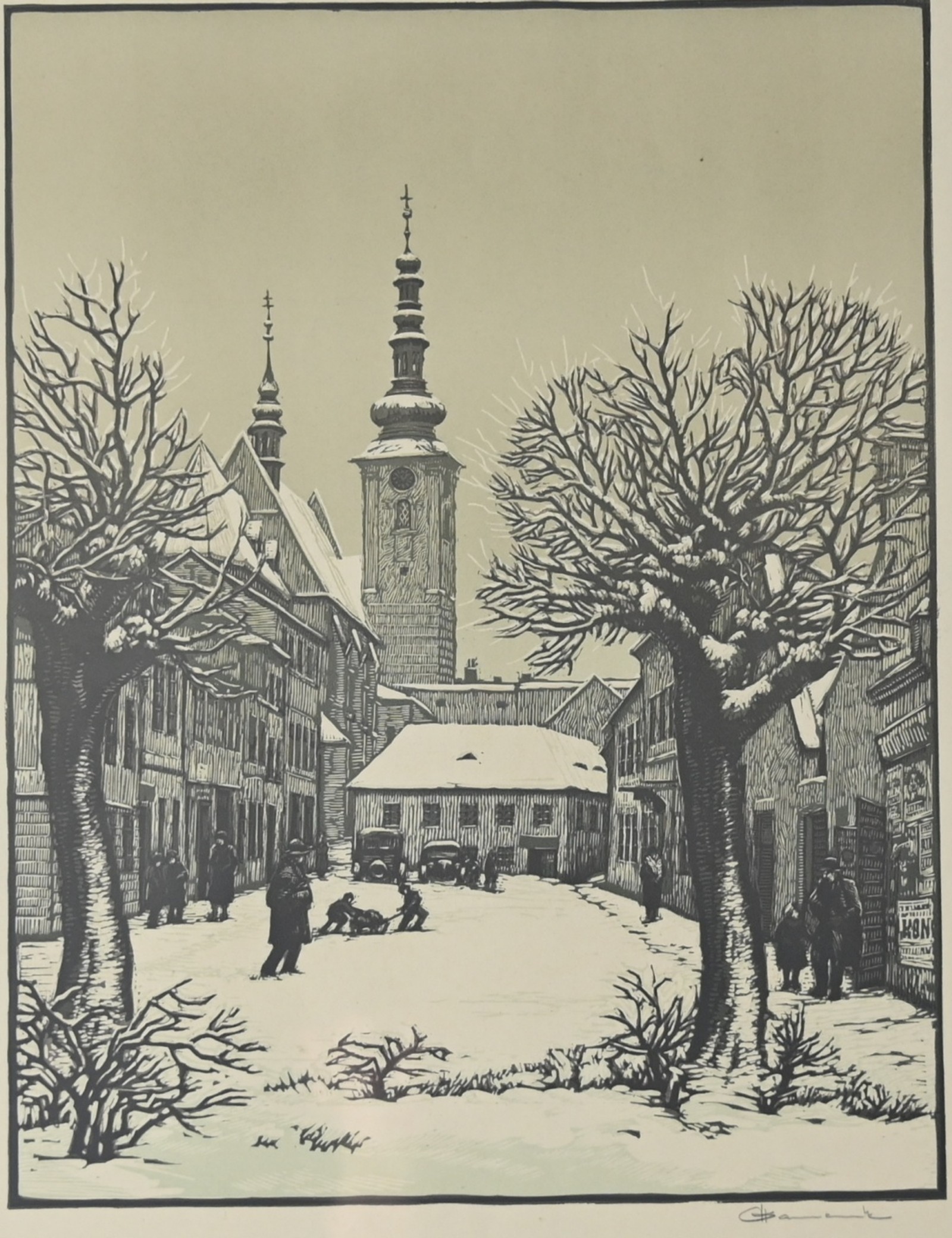 Kameník A. (1886 - 1959), Náměstí