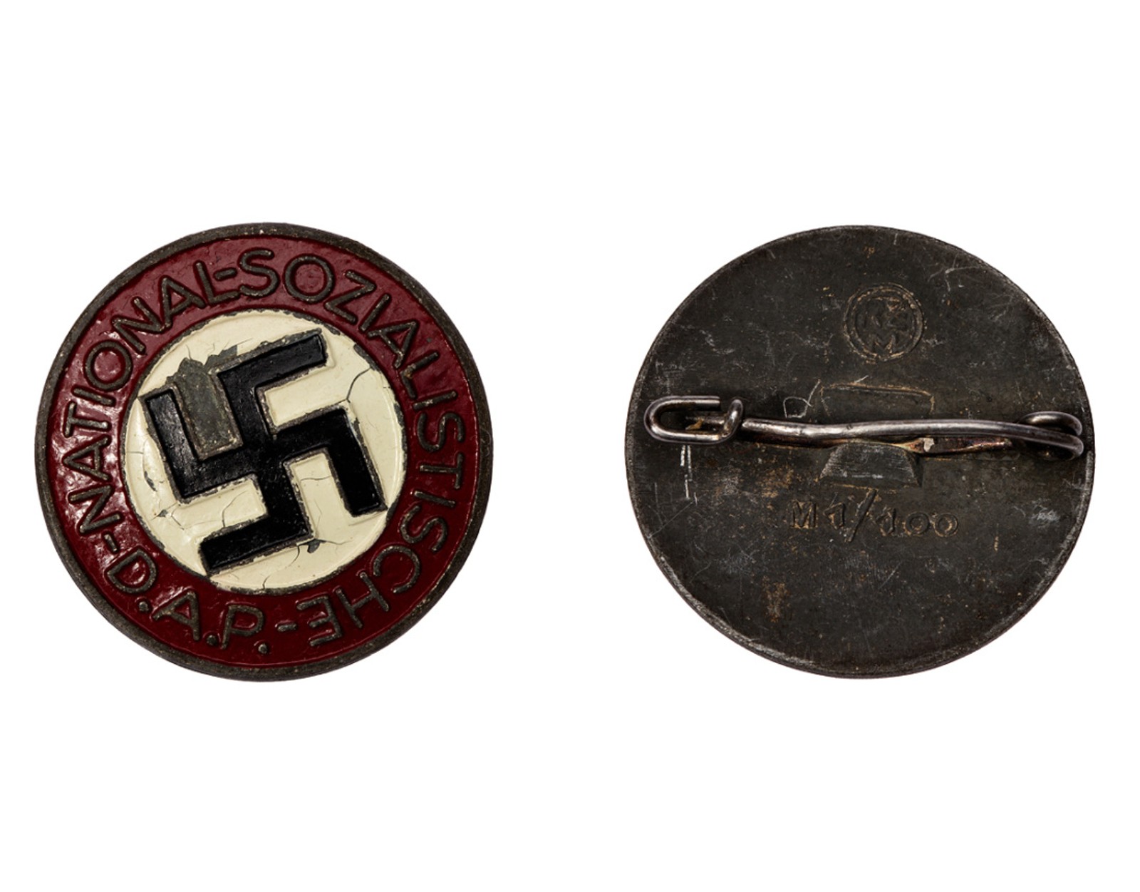 Odznak Nationalsozialistische D.A.P. (NSDAP) (Originál)