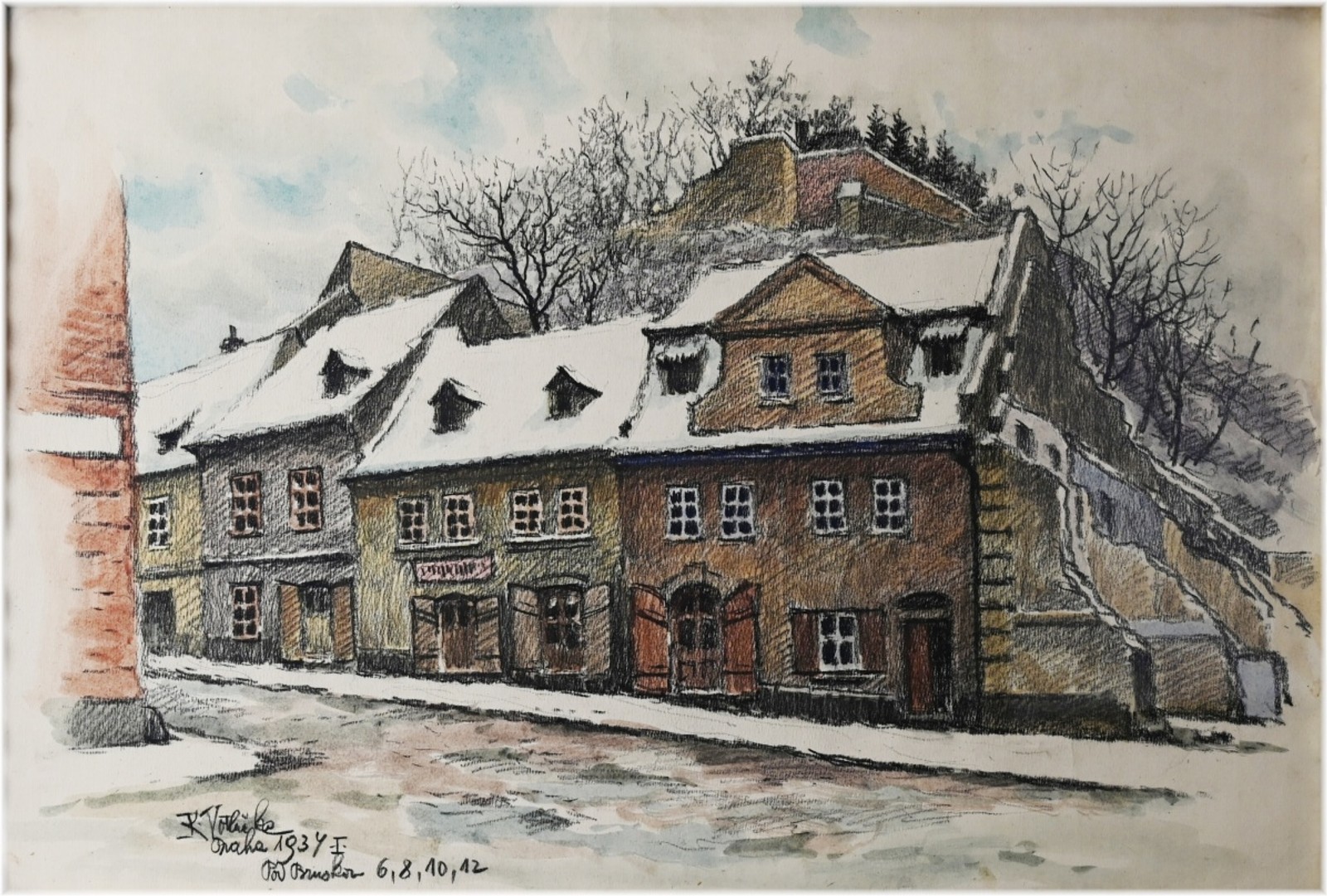 Votlučka Karel (1896 - 1963), Praha, Pod Bruskou
