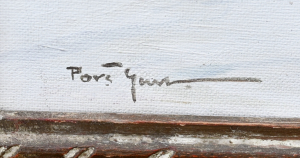 Porš Gustav (1888 - 1955), Zima u Olešnice