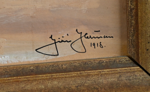 Heřman Jiří (1892 - 1969), Jabloňov "u Vegnerů", 1918