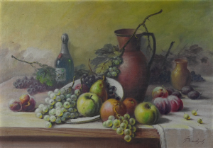Zavázal František (1878 - ?), Zátiší s ovocem