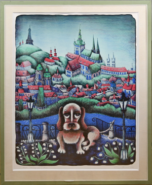 Srncová Emma (1942 - ), Ztracený pes v Praze