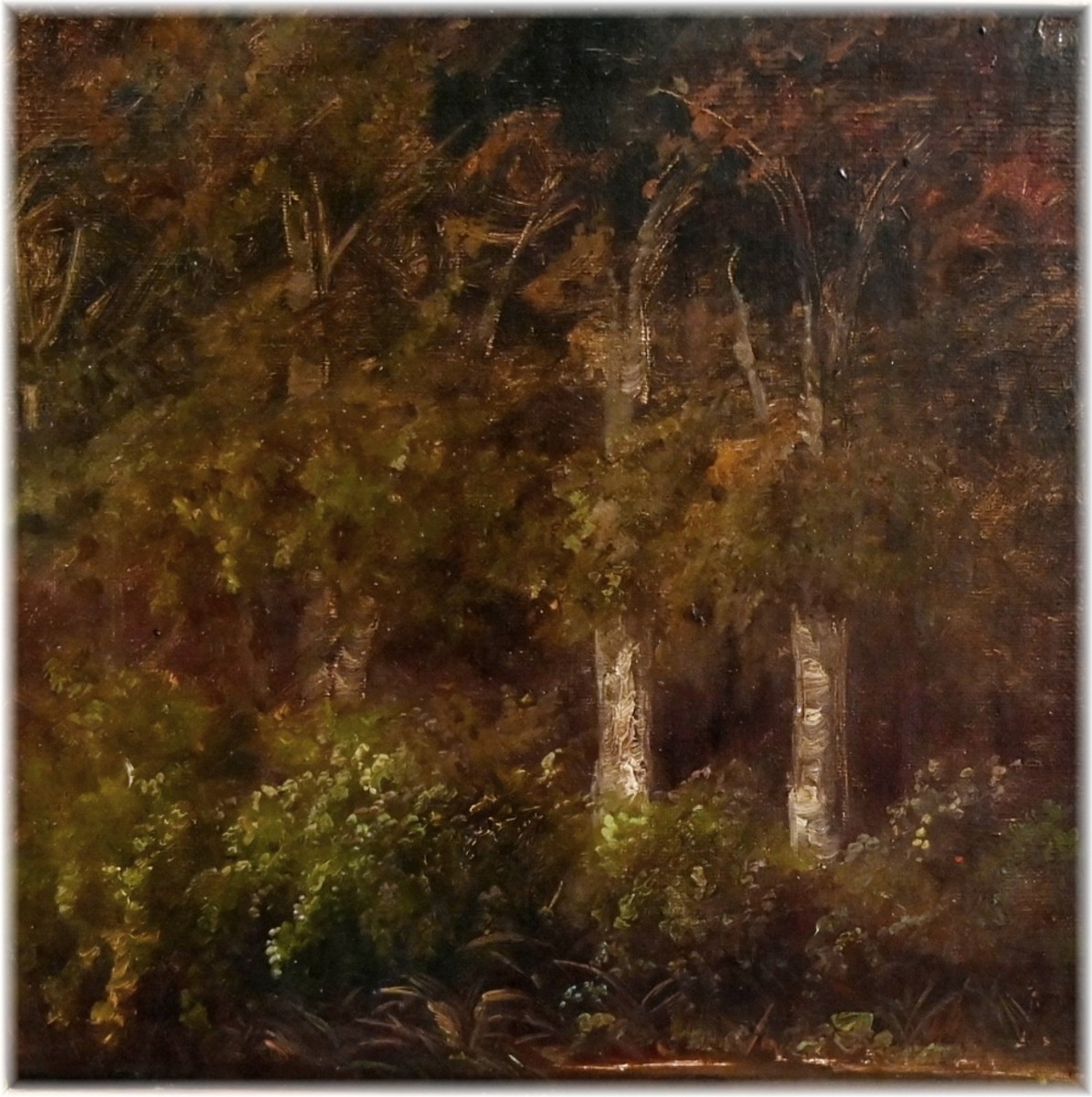 Piepenhagen August Bedřich (1791 - 1868), Lesní interier