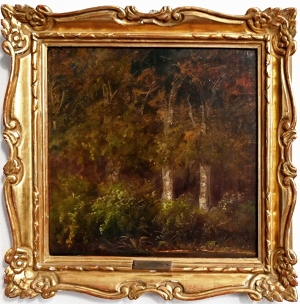 Piepenhagen August Bedřich (1791 - 1868), Lesní interier