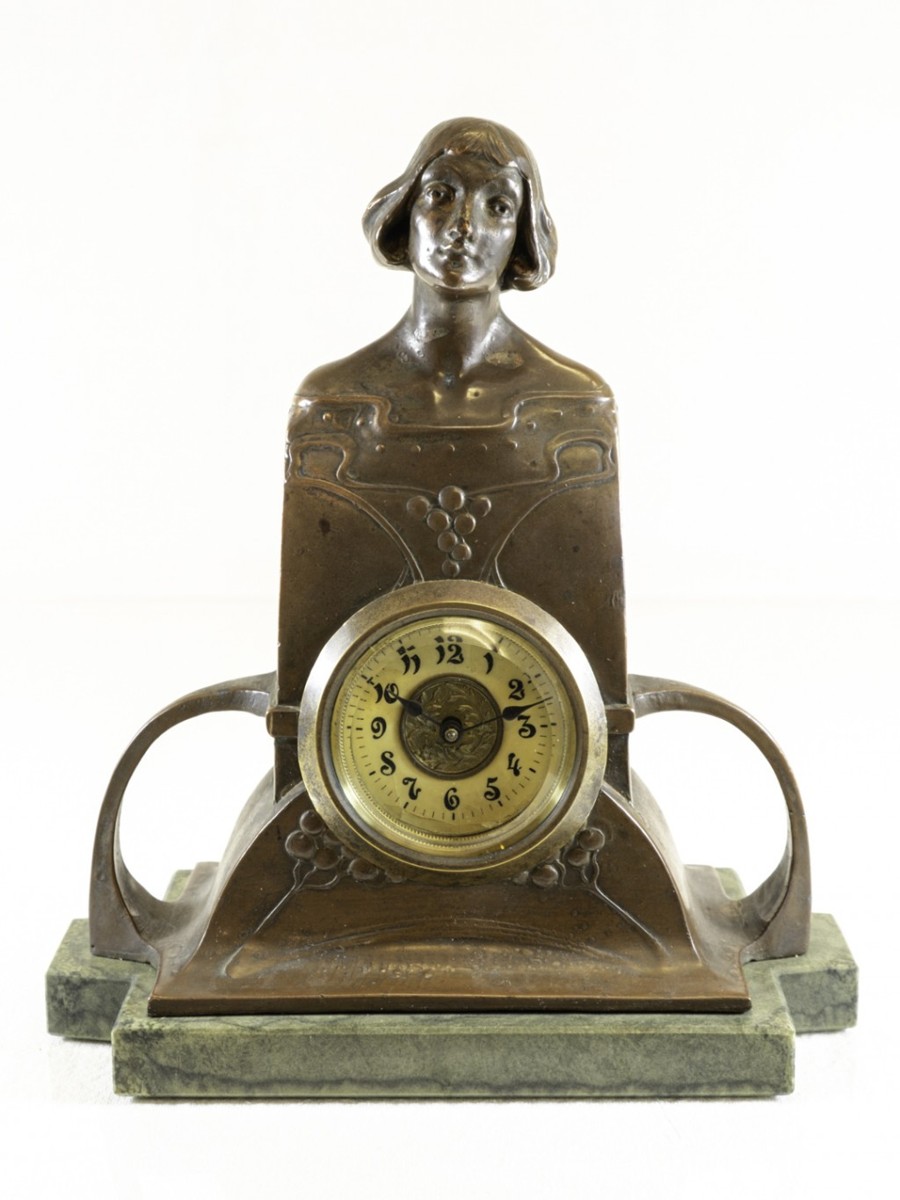 Stolní hodiny - secese