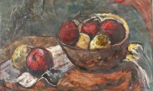 Emler František - Zátiší s ovocem