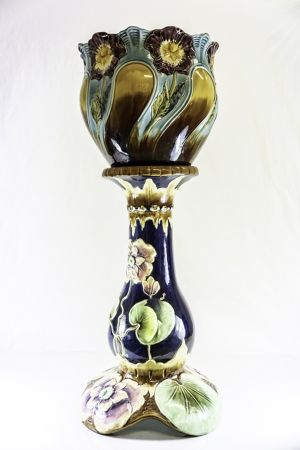 Květináč na noze - keramika