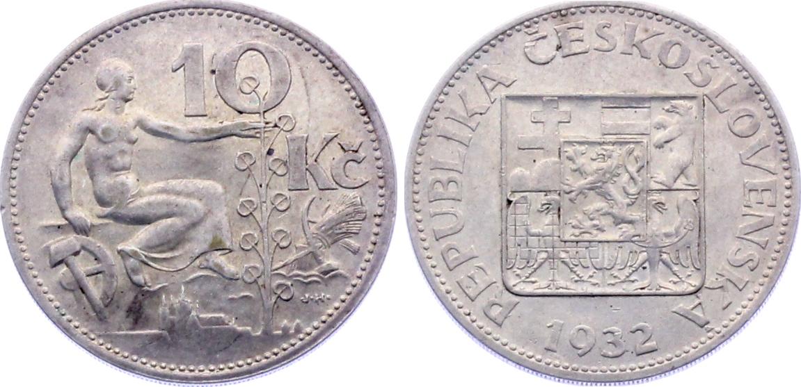 10 Korun 1932