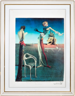 Dalí Salvador | La Femme à La Tête de Roses
