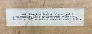 Ženíšek František. | Studie k obrazu