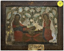 Neznámý slovenský malíř okolo 1800 | Svatá rodina