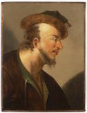 Portrét muže s čepicí