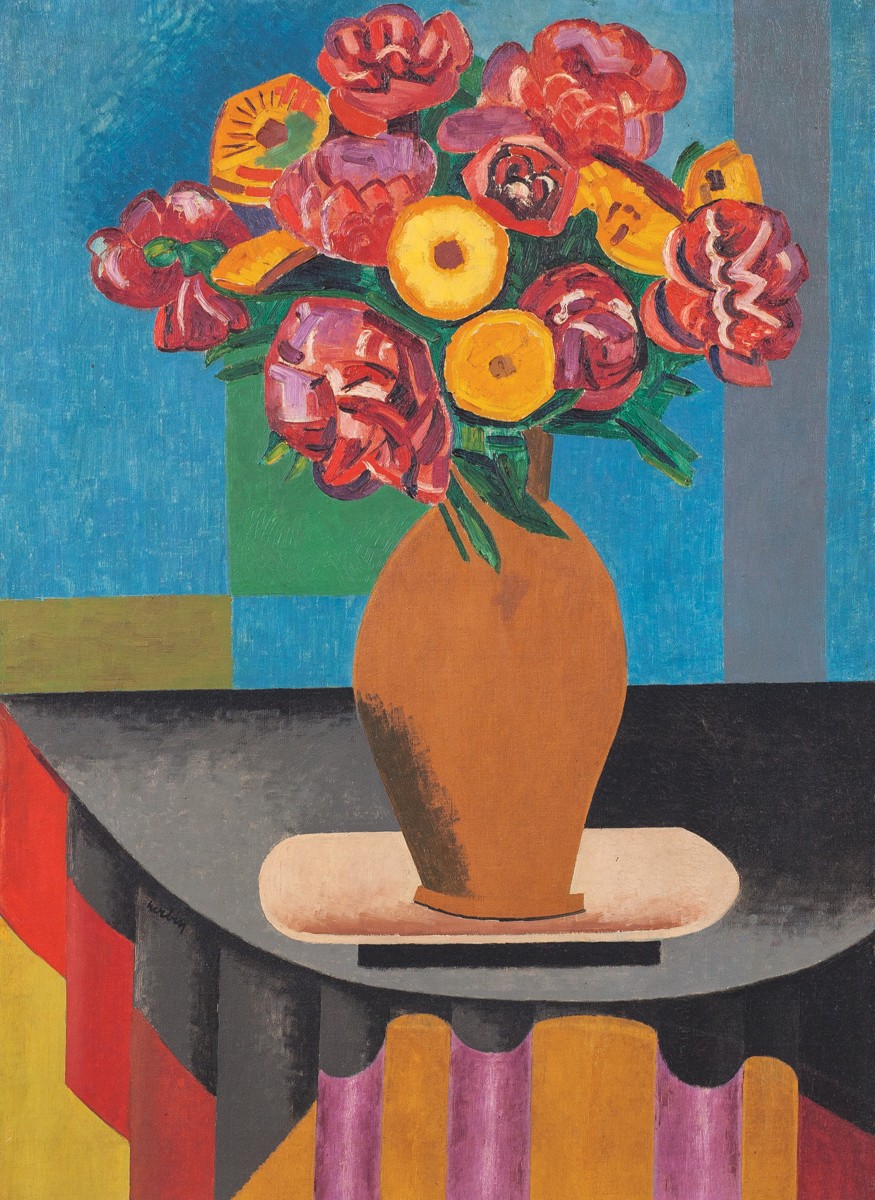 Herbin Auguste - Vase de fleurs