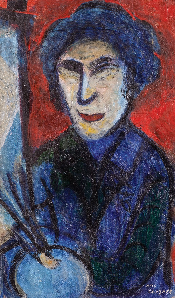 Chagall Marc - Le peintre