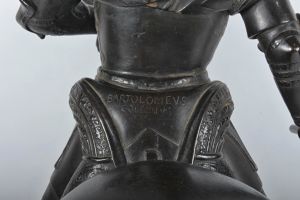 Velká bronzová plastika Bartolomeo Colleoni