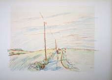 Emil Orlik (1870 - 1932) - Errinerung an Hiddensee