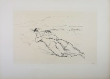 Emil Orlik (1870 - 1932) - Errinerung an Hiddensee